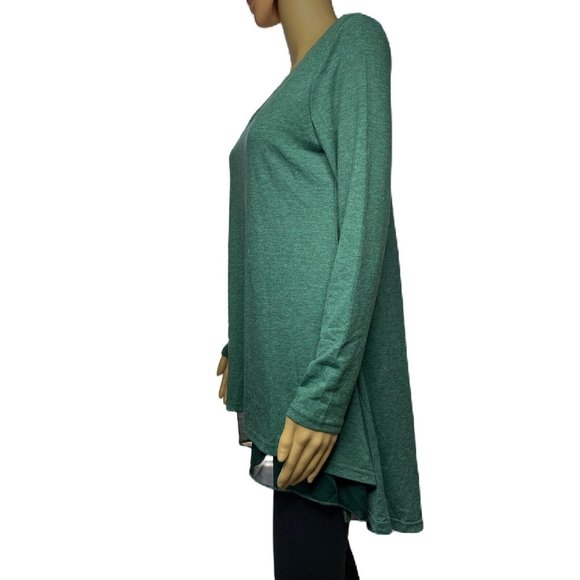 T Shirt Tunic Top Women Long Sleeve Size S‎ - Picture 2 of 7
